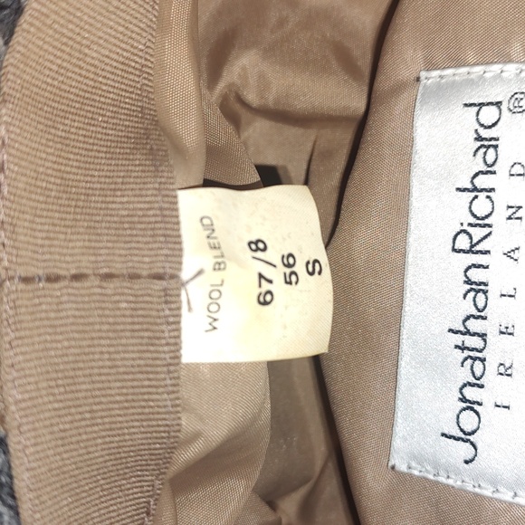 Vtg Jonathan Richard Ireland Jameson Irish Whiskey Newspaper Cabbie Hat Cap S - Picture 4 of 8